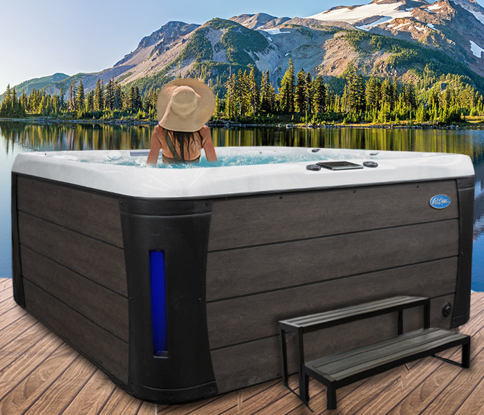 Calspas hot tub being used in a family setting - hot tubs spas for sale Compton